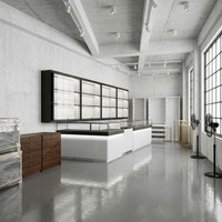 Vitrine de présentation de bijoux Sundo de luxe noir et blanc, comptoir cannelé pour magasin de bijoux, unité murale éclairée pour la vente au détail, fabricant