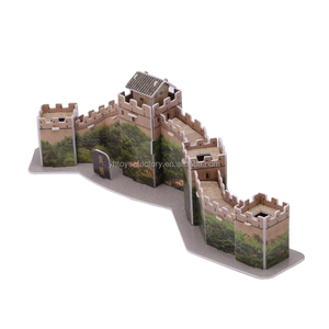 Rompecabezas 3D de la Arquitectura Mundialmente Famosa, la Gran Muralla China, Rompecabezas 3D, Recuerdo, Regalo, Juguete de Modelado 3D DIY - Product Image 1