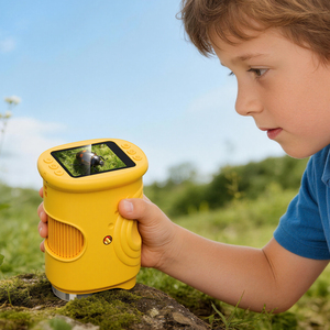 Microscopio per Bambini 2026 Nuovo Arrivo con Display Integrato Type-C, Design Compatto, Registrazione Foto e Video, per Esperimenti Scientifici in Laboratorio - Product Image 1