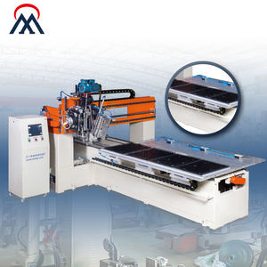 Machine à fabriquer des brosses MEIXIN à 2 axes, dispositif de perçage et de tuftage pour l'ébavurage des métaux, machine <span class=keywords><strong>textile</strong></span>, nettoyage, <span class=keywords><strong>brosse</strong></span> plate industrielle - Product Image 1