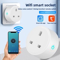 Prise intelligente Wi-Fi standard britannique 16A haute puissance avec minuterie Hong Kong 16A, contrôle à distance via l'application Tuya Smart et capteurs de mouvement et de positionnement pour le Royaume-Uni