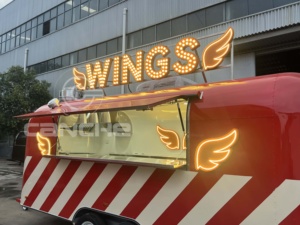 Chariot de restauration personnalisé, cuisine mobile, pizza, barbecue, remorque alimentaire, machine à snack, camion de nourriture avec deux essieux - Product Image 6