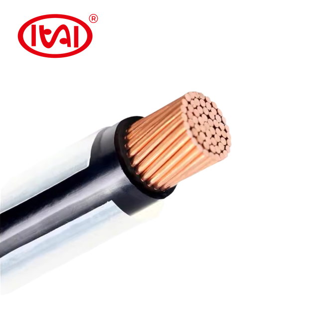 Factory Supply AWG 10/12/14 THHN Stranded Nylon Sheath PVC Insulated Pure Copper Conductor 500V Coil Electric Wire