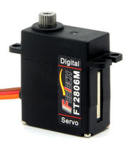 Servo Digital Ligero Feetech FT2806M 6V 6kg.cm 180 Grados con Engranaje Metálico para Articulaciones de Micro Robots, Enseñanza STEM con Montaje en PCB