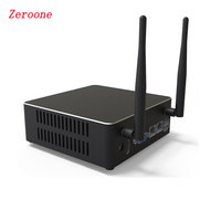 Zeroone CT-1A DC19V NUC Mini Host soporte Intel Haswell-U 4th Broadwell-U 5th I3 I5 I7 15W CPU