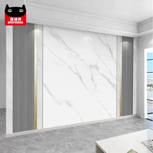 Wall cladding composite panel aluminum marble pattern red aluminum composite panel