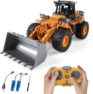 Chargeur frontal Dwi Dowellin <span class=keywords><strong>Rc</strong></span>, chargeur à pelle en alliage, tracteur, véhicule de construction pour garçons de 3 à 12 ans - Product Image 1