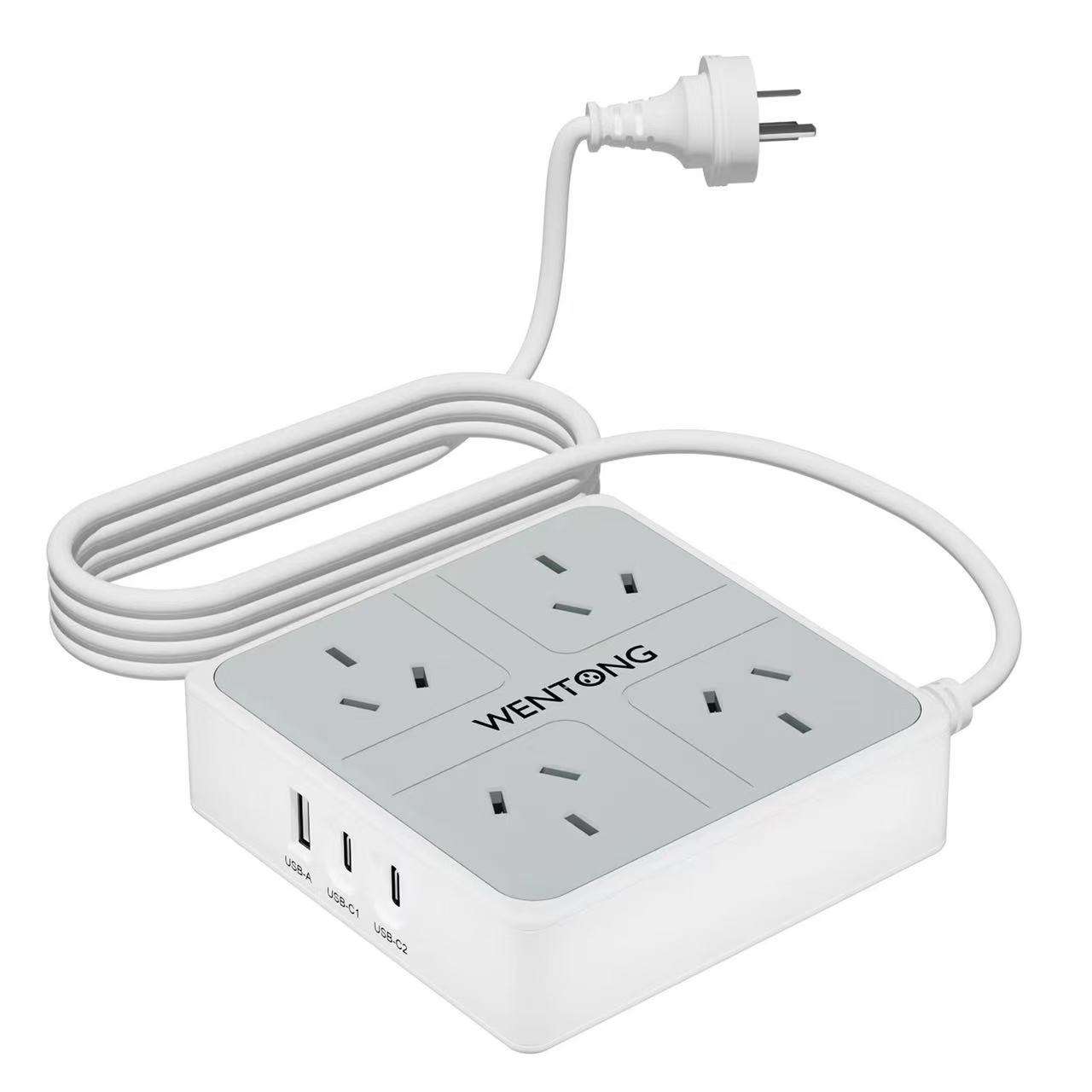 White+Gray+1.5M wire