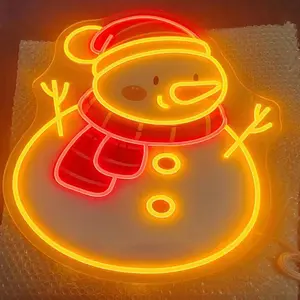 Manufacturer Customize Hot Selling Merry Christmas Lighting Sign Acrylic Led Neon Lights Christmas Decoration For LED Neon Sign