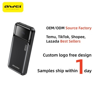 Mini USB Ultra Slim 10000mAh Chargeur rapide Portable Technologie GaN 12V Charge sans fil Banque d'alimentation en PVC - Product Image 2