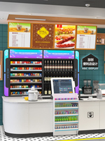 Étagères de supermarché Jiachuang à LED, armoire à cigarettes murale suspendue, combinaison