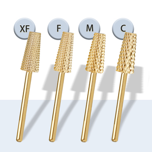 Đầu mài móng tay bằng cacbua, hình trụ thon lớn 6.6mm, bán buôn nhà máy, 3/32 inch, dùng cho máy mài móng điện - Product Image 1