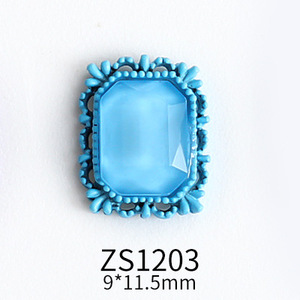 <span class=keywords><strong>Petit</strong></span> <span class=keywords><strong>Macaron</strong></span> japonais frais et adorable couleur en forme de cœur Rectangle strass pierres précieuses peinture en aérosol accessoires pour ongles - Product Image 6