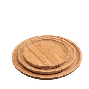 Bamboo and wood baby dinner plate, Western-style divided <b>tray</b>, dried fruit plate, children's divided plate, bamboo tea <b>tray</b>, - Product Image 5