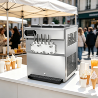 Commerciële soft serve ijsmachine