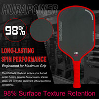 Paddle Pickleball Inti Apung Generasi Baru 4 2026 Permukaan Serat Karbon HexGrit Produsen OEM ODM