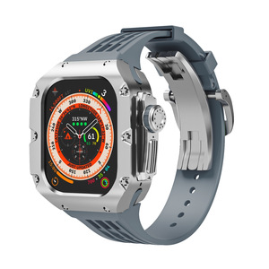 Estuche de titanio para <span class=keywords><strong>Apple</strong></span> <span class=keywords><strong>Watch</strong></span> Estuche modificado iWatch Estuche protector integrado de gama ULTRA ALTA 49mm - Product Image 5