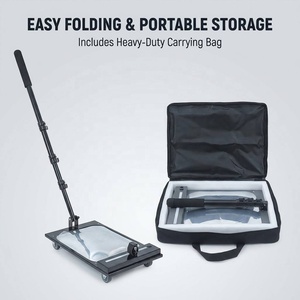 MT Square <b>Under</b> <b>Car</b> Inspection Mirror with 147cm Telescopic Aluminum Handle and High-Intensity LED <b>Light</b> - Product Image 4
