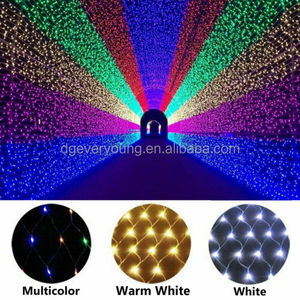 Đèn <span class=keywords><strong>Led</strong></span> 110V Có Thể Kết Nối 100 Đèn <span class=keywords><strong>Led</strong></span> Lưới Chiếu Sáng 1M * 1M Trang Chủ Vườn Giáng Sinh Đám Cưới Xmas Tree Party Garland Trang Trí - Product Image 2