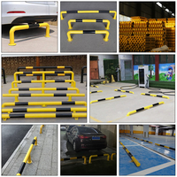 Système de garde-corps anti-collision en acier de type U-M sur mesure pour la sécurité des parkings
