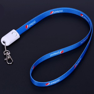 3 In 1 Aangepaste Snel Opladen Nylon Lanyard Vlecht Afscherming Mobiele Telefoon Compatibel <span class=keywords><strong>Micro</strong></span>-<span class=keywords><strong>Usb</strong></span> Type-C Data Kabel Ketting Ontwerp - Product Image 4