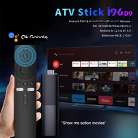 Topleo D9 ATV Box Smart Dual-WiFi Android 13 TV Stick Voice Décodeur certifié 4K
