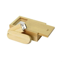 Clé USB en bois personnalisée avec logo, bambou, érable, noyer, clé USB rotative, USB2.0 USB3.0 2 Go-64 Go pour le stockage de données