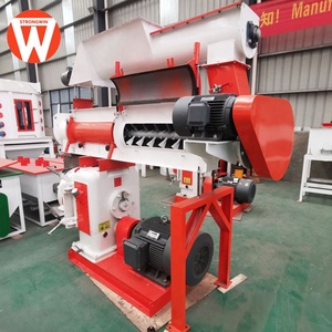 Mulino a Pellet di grano medio pressa CE macchine per la produzione di Pellet di grano di mais ad alta produttività con componenti del motore centrale - Product Image 3