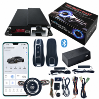 Système de démarrage à distance CARQSENG, démarrage par bouton-poussoir, entrée sans clé, DC12V CANBUS Plug&Play, contrôle par application, alarme de voiture pour Porsche Macan Cayenne