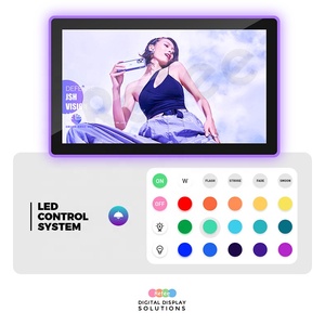 Phòng Họp Android Tương Tác Màn Hình Cảm Ứng Poe Wall Mount Hiển Thị <span class=keywords><strong>Lcd</strong></span> <span class=keywords><strong>Monitor</strong></span> Điều Chỉnh Led Chiếu Sáng Bar Hội Nghị Tablet - Product Image 6