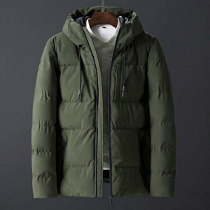 Veste matelassée d'hiver pour homme et femme, nouveau modèle 2025, tissu de haute qualité du Pakistan, design personnalisé, logo sur le devant, imperméable, coupe-vent - Product Image 1