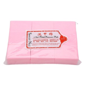 630 Almohadillas de Algodón Duro y Colorido para Remover Esmalte de Uñas en Gel, 6*3.9cm, Buena Calidad, Logotipo Personalizado - Product Image 1