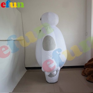 Efun MOQ 1 PCS Disfraz de Mascota Inflable Profesional Personalizado de Baymax, Disfraz de Personaje de Dibujos Animados de Big Hero en Venta - Product Image 4