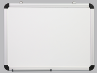 Tableau blanc magnétique mural en métal standard Shandong AW13 avec logo personnalisé, taille personnalisable disponible