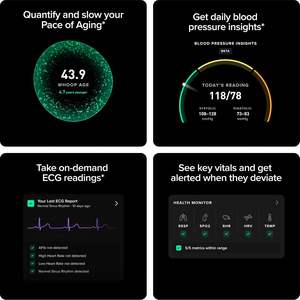 Abonnement de 2 mois, suivi de la santé et du fitness 24h/<span class=keywords><strong>24</strong></span> et 7j/7, coaching personnalisé, informations sur le <span class=keywords><strong>cycle</strong></span> <span class=keywords><strong>menstruel</strong></span>, autonomie de la batterie de plus de 14 <span class=keywords><strong>jours</strong></span> - Product Image 2