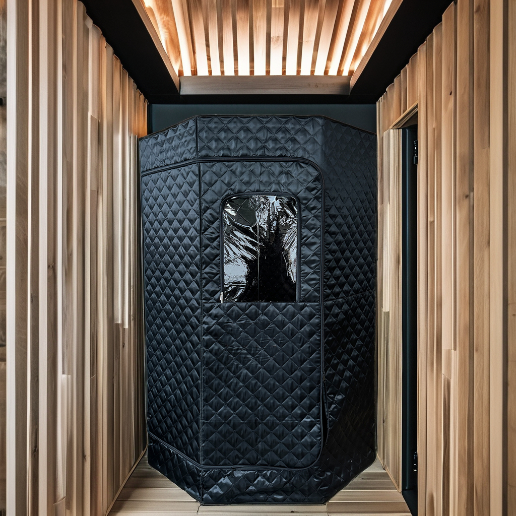 A Portable and Easy-to-use Home Spa with a Full-body Steam Sauna Tent Featuring a 3L Steamer