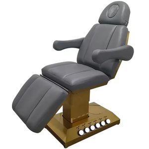Table de massage électrique de luxe pliable à 3 moteurs pour salon de beauté, mobilier de salon et de salon de beauté - Product Image 5