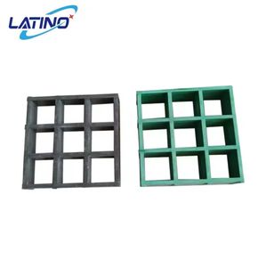 라틴 컬러풀 워크웨이 성형 유리섬유 플라스틱 FRP 그레이팅 통로 고품질 - Product Image 6