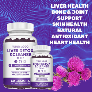 Gomitas <span class=keywords><strong>de</strong></span> Cardo Mariano Más Vendidas con Extracto Herbal, Apoyo para la Salud del Hígado, Apoyo Inmunológico, Suplemento Dietético - Product Image 3