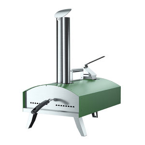 Four à Pizza Portable molletonné en bois, pour Patio et jardin, ustensile de pâtisserie avec pierre à Pizza, nouveau Design 2022 - Product Image 6