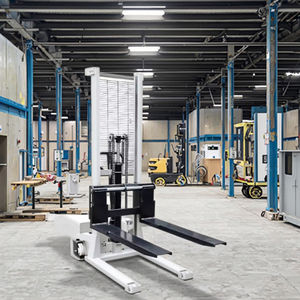 Carretillas elevadoras eléctricas de doble uso en forma de C de 2 toneladas con elevador hidráulico de 1,6/2/2 m de altura y apilador de tanque de combustible para almacenamiento y mudanza - Product Image 6