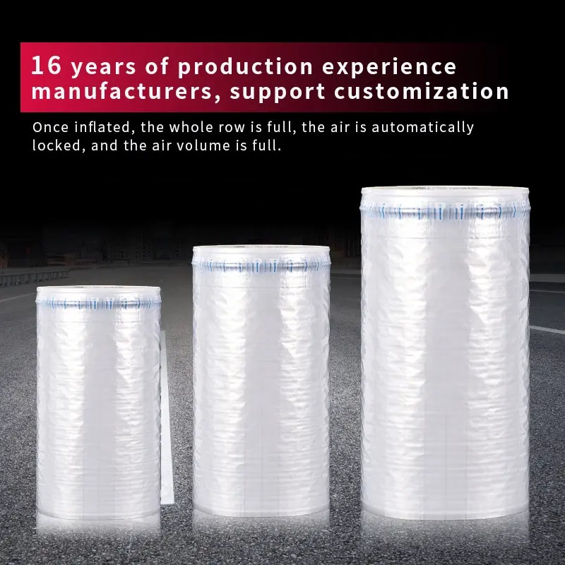 Fabriek Direct Opblaasbare Luchtkolom Zak Roll Luchtkussen Kolom Wrap Voor Verpakking En Verzending Grote Bubble Protect