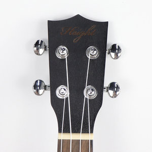 Ukelele de madera de caoba, instrumento musical de 30 pulgadas de color negro, venta al por mayor - Product Image 2