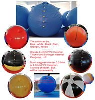 Combinaison de myrtille gonflable en PVC personnalisée. Combinaison de balle gonflable publicitaire. Costume gonflable de fête durable et imperméable pour les événements