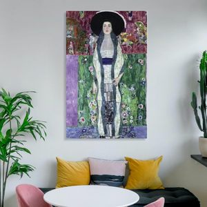Lienzo Personalizado con Retrato de Adele de Klimt, Arte de Pared Bloch Bauer, Póster Decorativo para el Hogar, Regalo con Estilo Único de Klimt, Hecho en China - Product Image 3