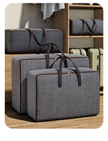 Sacs de déménagement, sacs de rangement pour couvertures avec fermetures éclair pour le déménagement, le rangement des vêtements, la literie, les couettes, les édredons, sacs de transport imperméables