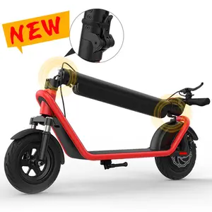 E scooter with 10 inch fat tire 450W motor adults kick escooter fast folding Off Road electric scooters with double suspension