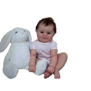 Boneka Bayi Reborn Silikon Realistis Meddie Full Body, Mainan Lembut Bergaya Boneka Fashion, Tahan Air - Product Image 5