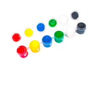 Ensemble de pigments Gouache 12 couleurs 3ml Pigment aquarelle d'art monobloc avec sac Opp pour papier et toile peinture cadeau parfait