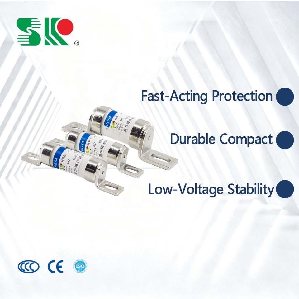 RGS4 AR Type Fast-Melt Fuse 600V High Breaking Capacity Bolt-Connected ...
